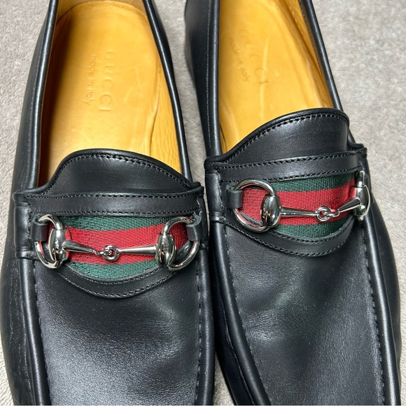 EUC Gucci mens horsebit Loafers size 9 - Picture 8 of 8